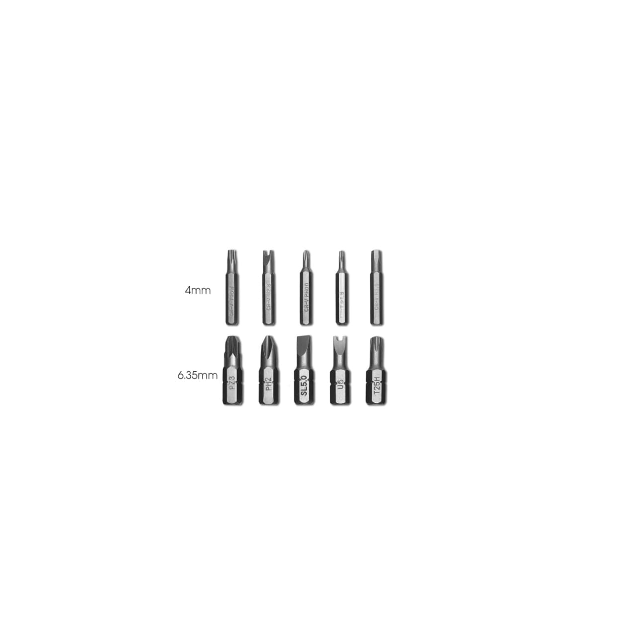 Trusa de Biti si Tubulare cu Clichet - Set complet surubelnita, torx, mini tubulare — imaginea 4