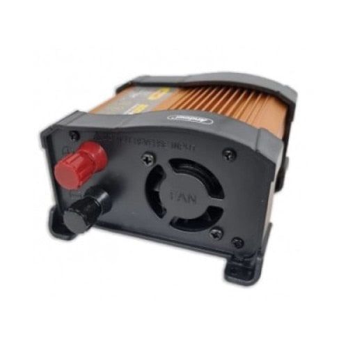 Invertor 12V, 300W, cu Unda Sinusoidalal si Priza 220V, Auriu