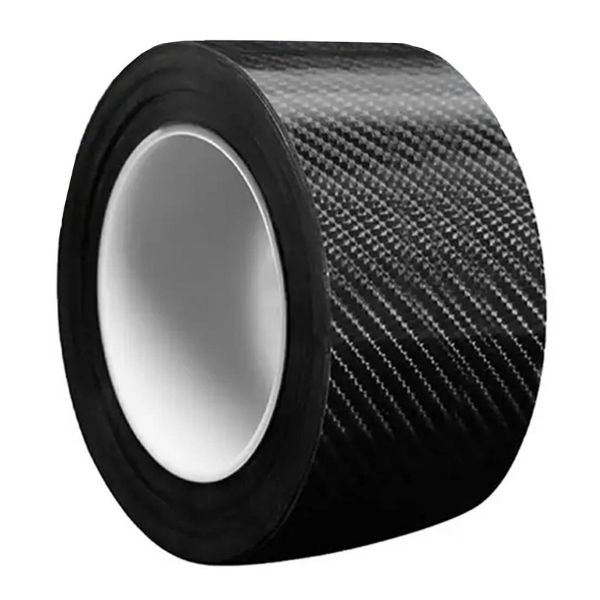 Banda Adeziva Carbon pentru Protectie si Tuning, Interior sau Exterior Auto, 5x500cm, Negru - imagine 5