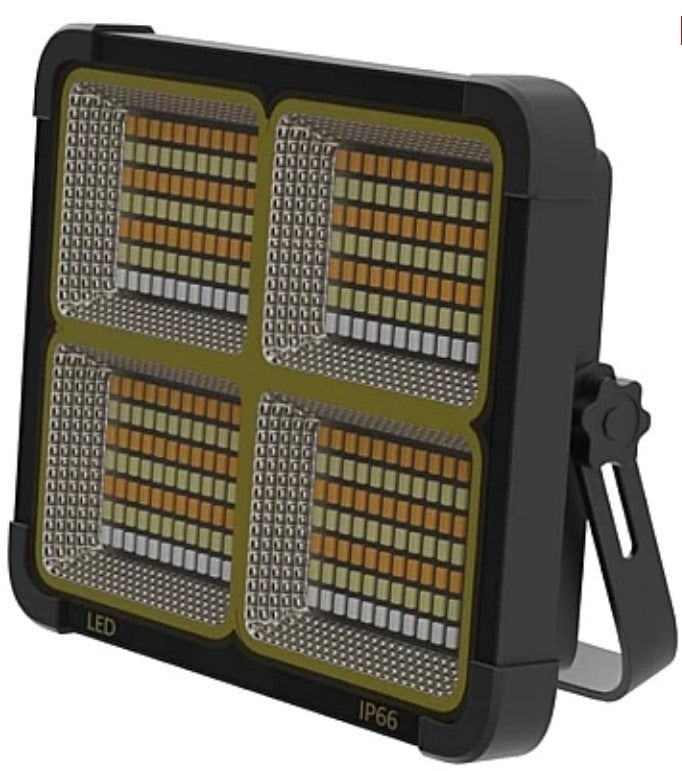 Proiector Patrat cu incarcare solara 336 Led 100W 16500mAh 10000 LM - imagine 8