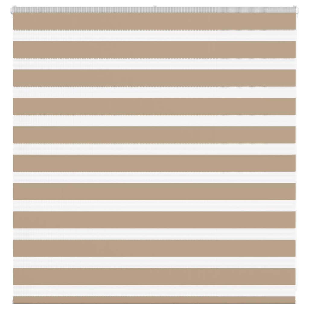 Jaluzea tip zebra 150x100 cm latime tesatura 145,9 cm poliester, sand brown