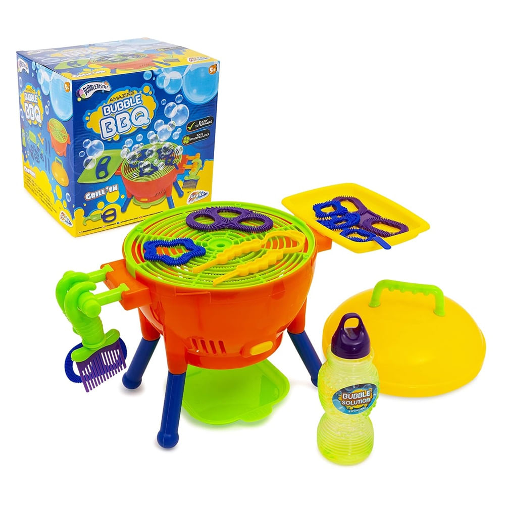 Set BBQ de facut baloane de sapun, Grafix R05-0146 - 2 | YEO