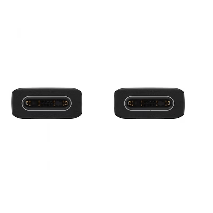 Incarcator Original Samsung EP-TA800EBE USB-C 25W 3A Incarcare Rapida Cablu 3A 25W 1 Metru USB-C Negru Bulk