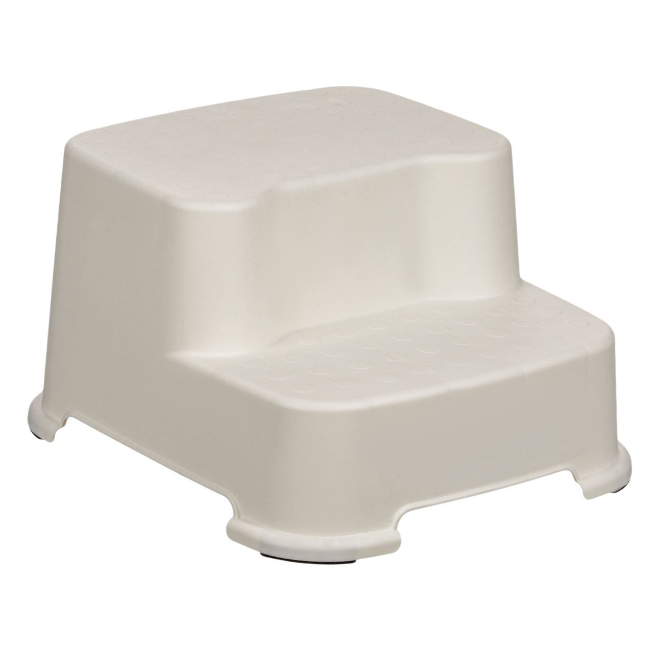 Trepte inaltatoare duble, ecru, 30x 33 x 20.5cm, capacitate greutate 60kg