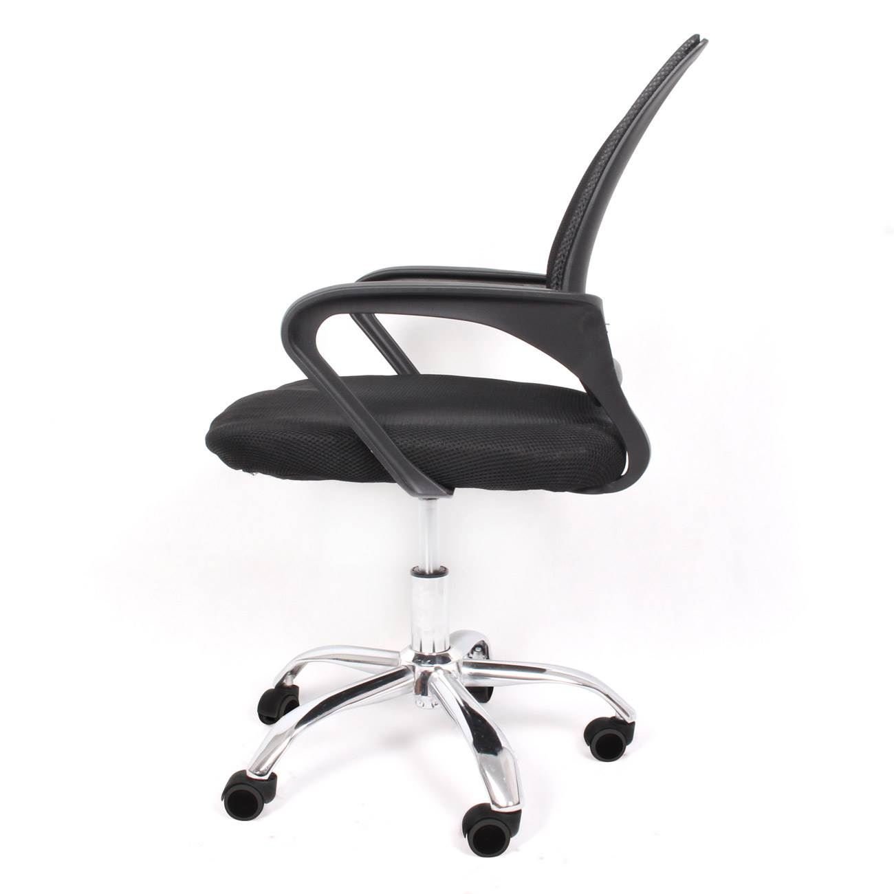 Scaun birou, model spatar perforat, culoare negru, reglabil 86-96cm — imaginea 4