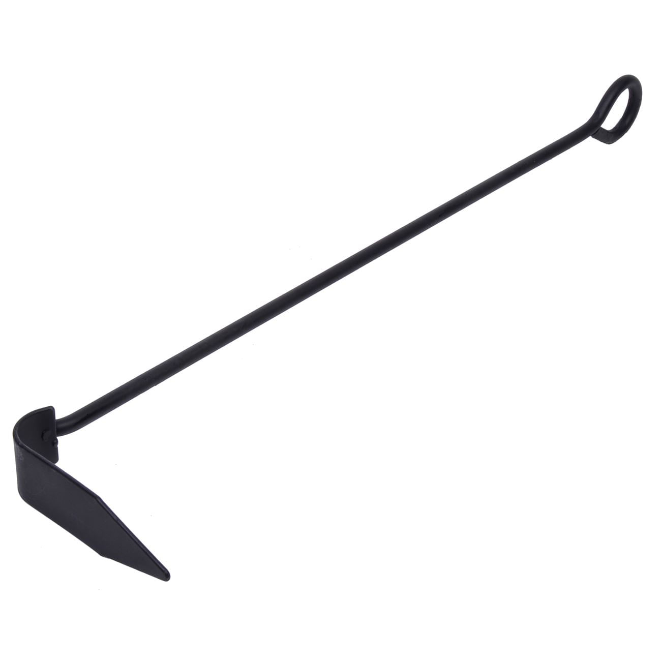 Accesoriu semineu, vatrai metalic, negru, lungime 53.5 cm