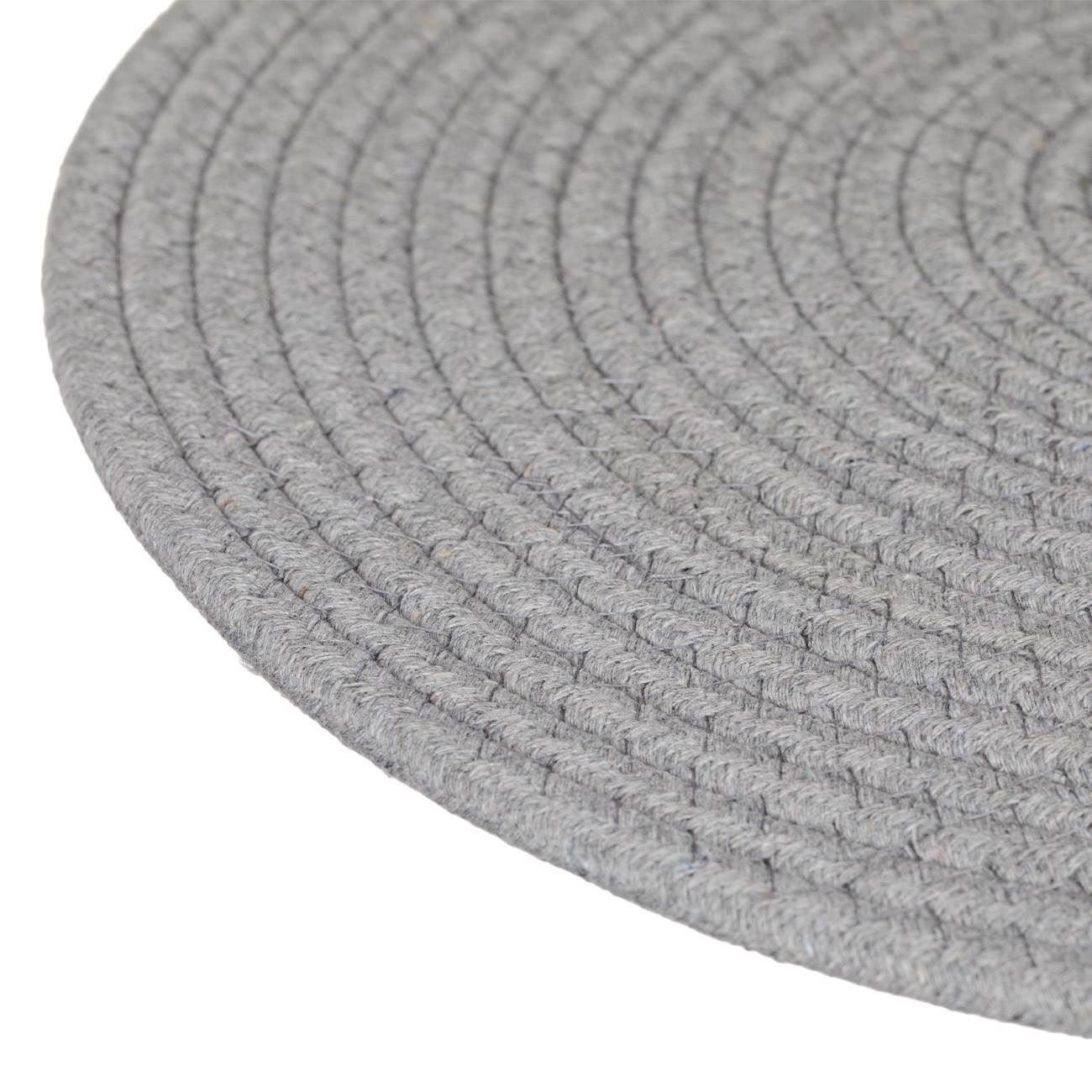 Suport cratite, impletit, diametru 35cm, culoare gri — imaginea 2