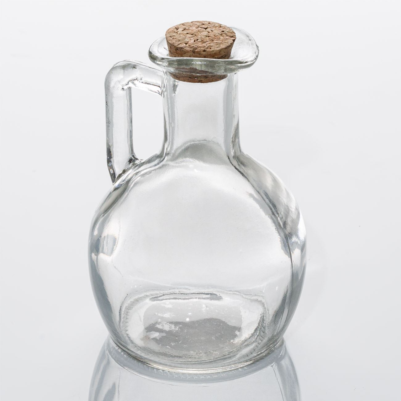 Ulcior sticla, manual, dop pluta, capacitate 160ml, transparent
