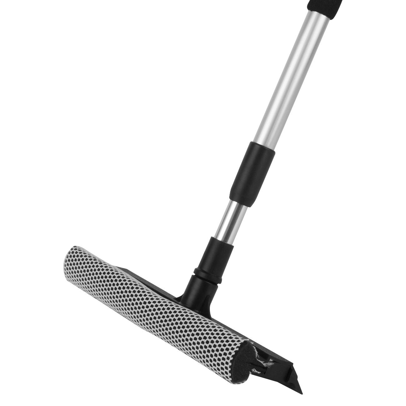 Racleta geam extensibila, 25cm, aluminiu, maner 70-120cm, negru - 1 | YEO