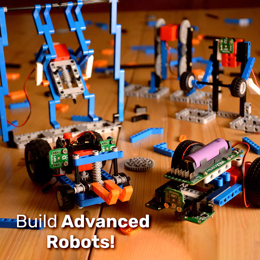 Kit robotica pentru copii, Avishkaar MEX Robotics Advanced Kit - 4 | YEO
