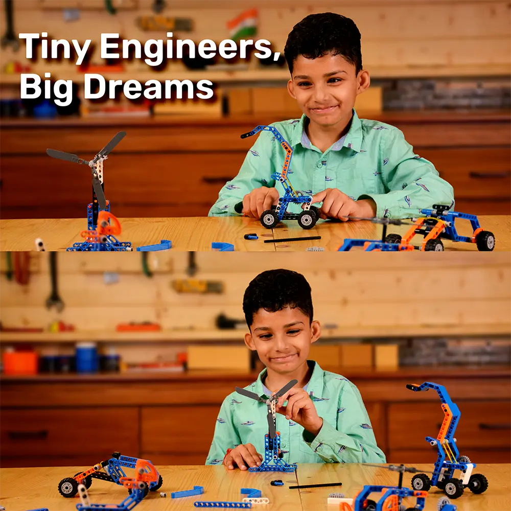 Kit robotica pentru copii, Avishkaar MEX 10-in-1 Robotic Explorer Kit - 3 | YEO
