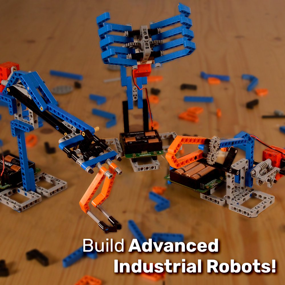 Kit robotica pentru copii, Avishkaar MEX 3-in-1 Robotic ARM Kit - 2 | YEO