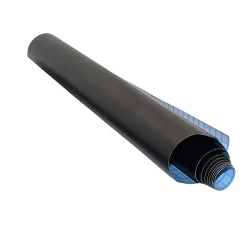 Tabla Scolara sub Forma de Autocolant pentru Scris cu Creta, Neagra, 200 x 100 cm