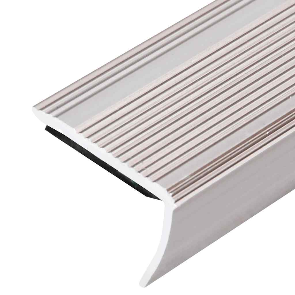 Profile trepte in forma de L, 5 buc. sampanie 100 cm aluminiu — imaginea 5
