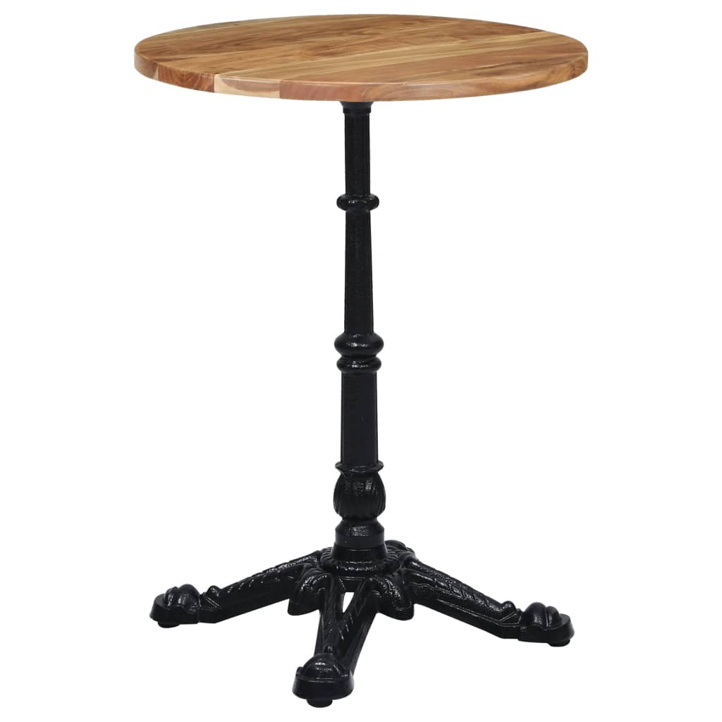 Picior masa de bistro, negru, 52x52x72 cm, fonta - 1 | YEO