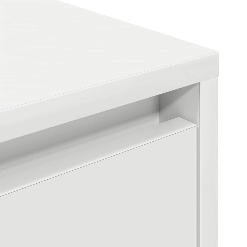 Noptiera cu lumini LED alb 38x34x65 cm — imaginea 12