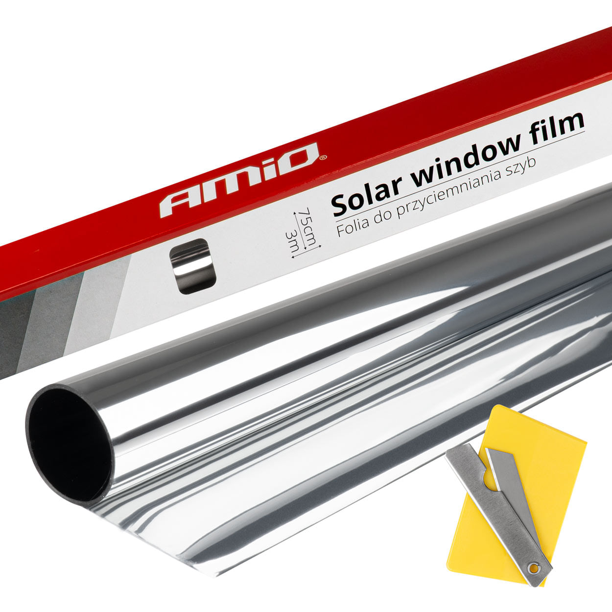 Folie tip oglinda pentru geamuri Silver 0.5x3m(15%) - 3 | YEO