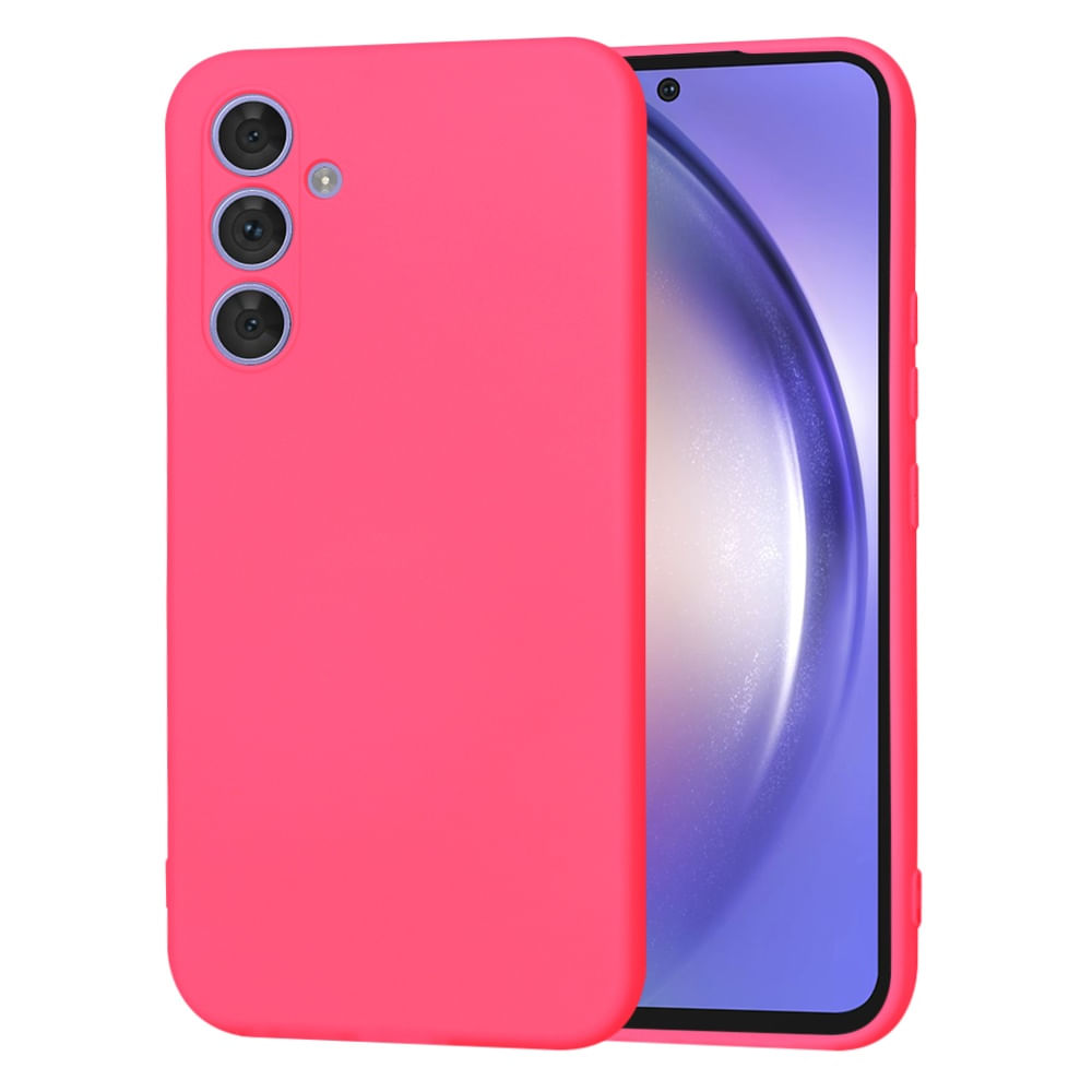 Husa pentru Samsung Galaxy A54 - Techsuit SoftFlex - Roz