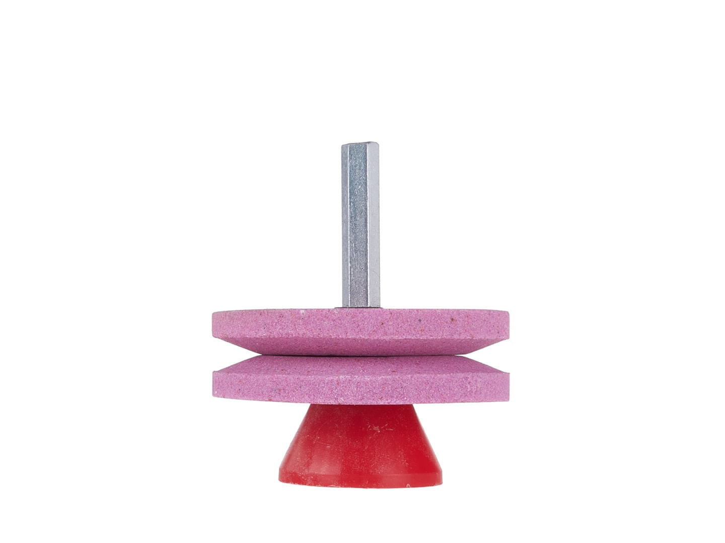 Ascutitor lame pentru masini de tuns iarba, 2 x 53 mm, suport HEX pentru burghiu, Geko G83061 - imagine 2