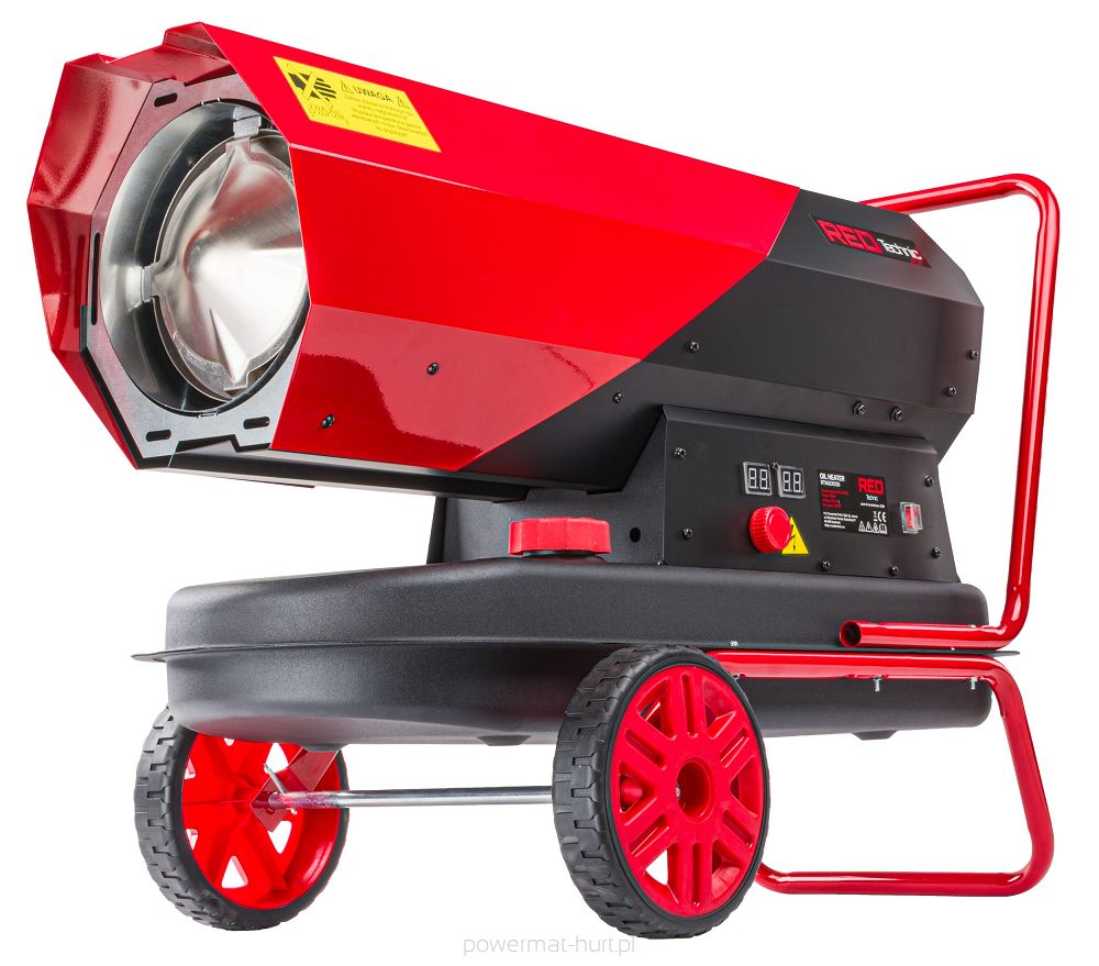 Tun de caldura cu ulei, 40 kW, Red Technic RTNGO0126