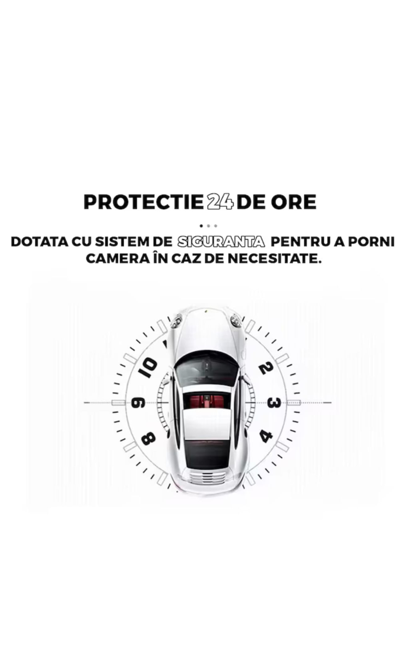 Camera auto de bord DVR duala RoHS® SafetyFIRST