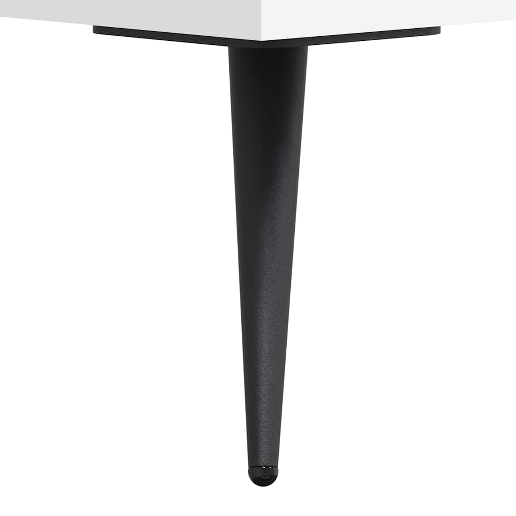 Servanta, alb, 69,5x34x90 cm, lemn compozit — imaginea 9