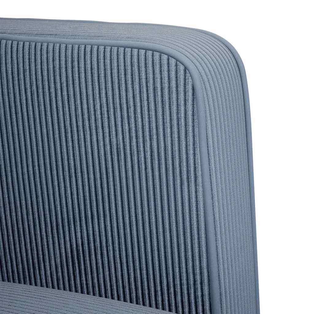 Fotoliu cu cotiere, tesatura velur albastru 54 cm — imaginea 6