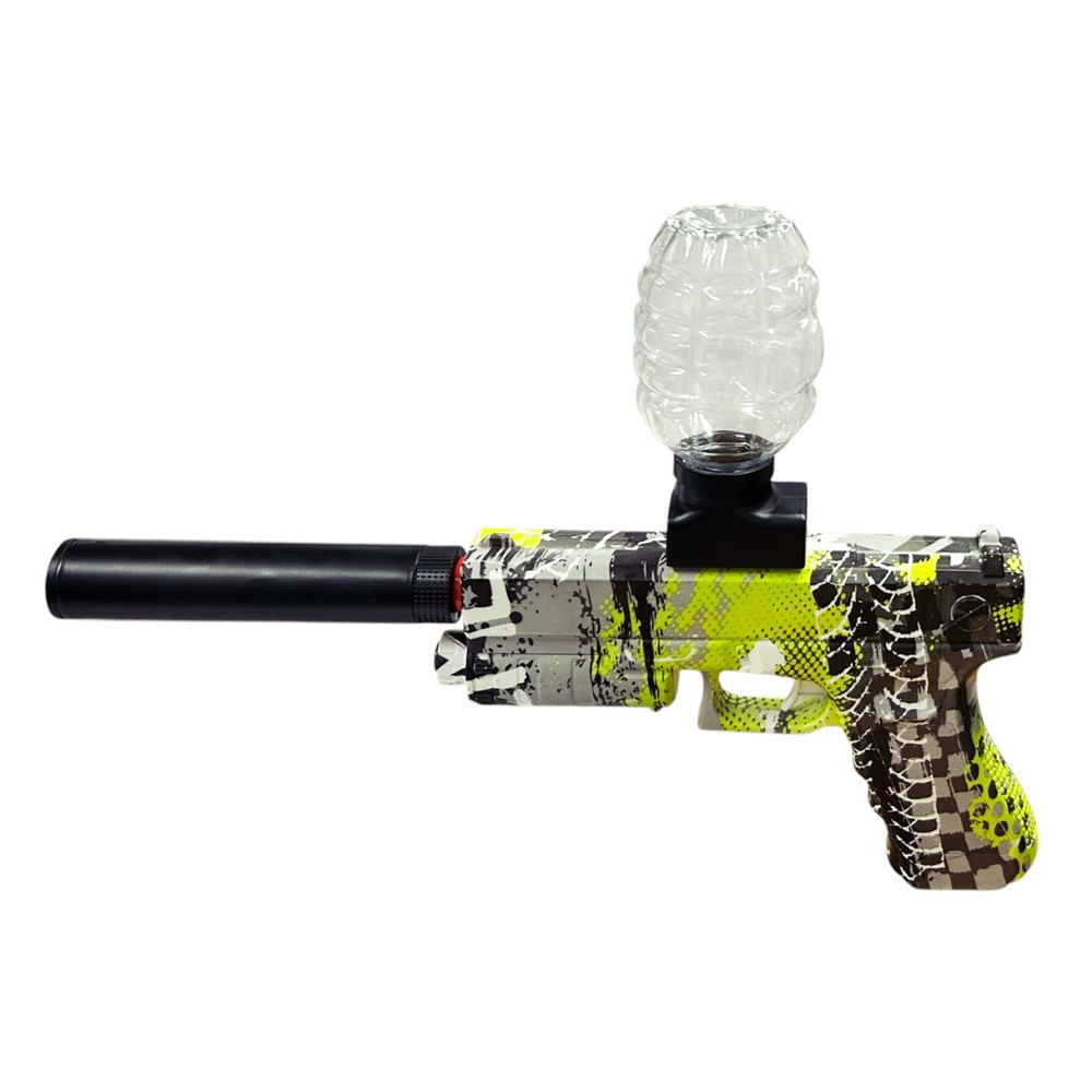 Pistol automat cu bile de gel, cu ochelari de protectie, incarcare USB - 1 | YEO
