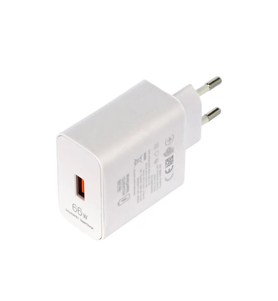 Incarcator Huawei SuperCharge, 66W, 6A, 1 X USB-A, HW-110600E02, 02221773, OOB Bulk, Alb - 1 | YEO