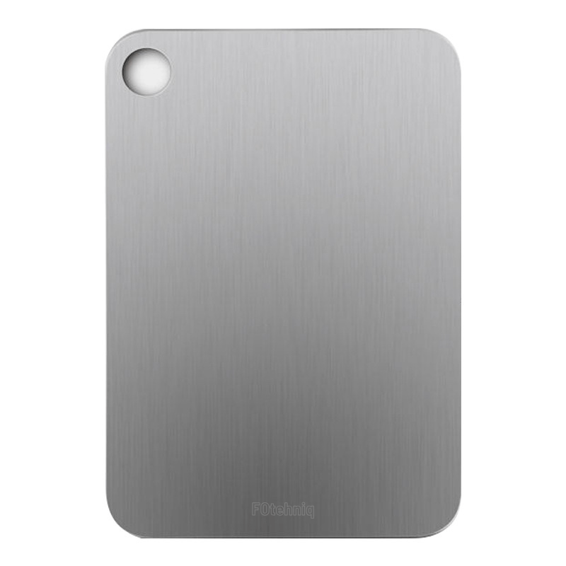 Tocator de bucatarie din titan FOtehniq V4 36x25x0.2 cm, fara miros, usor de curatat, potrivit pentru masina de spalat vase