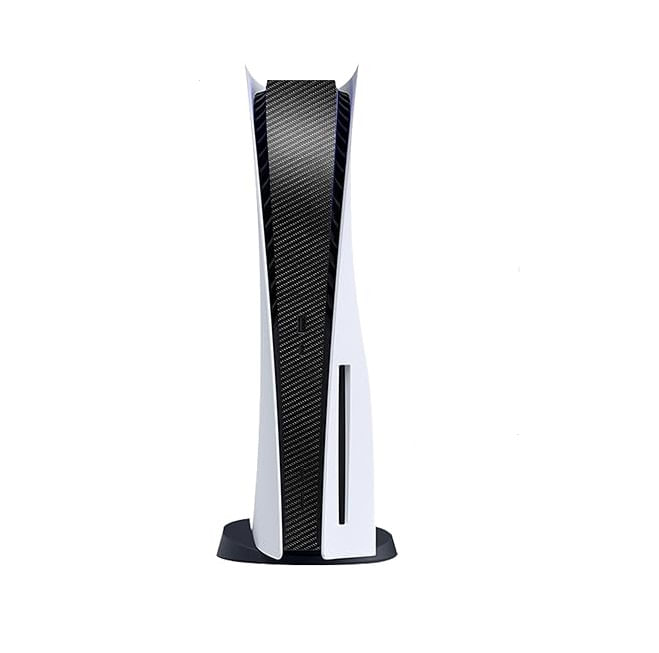 Folie Skin pentru Panou Central Sony PlayStation 5, Carbon negru