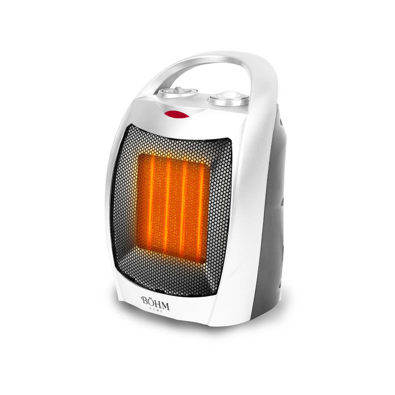 Incalzitor ceramic electric BoHM BTC06A, 1500 W, 2 trepte de putere, 20-25m2