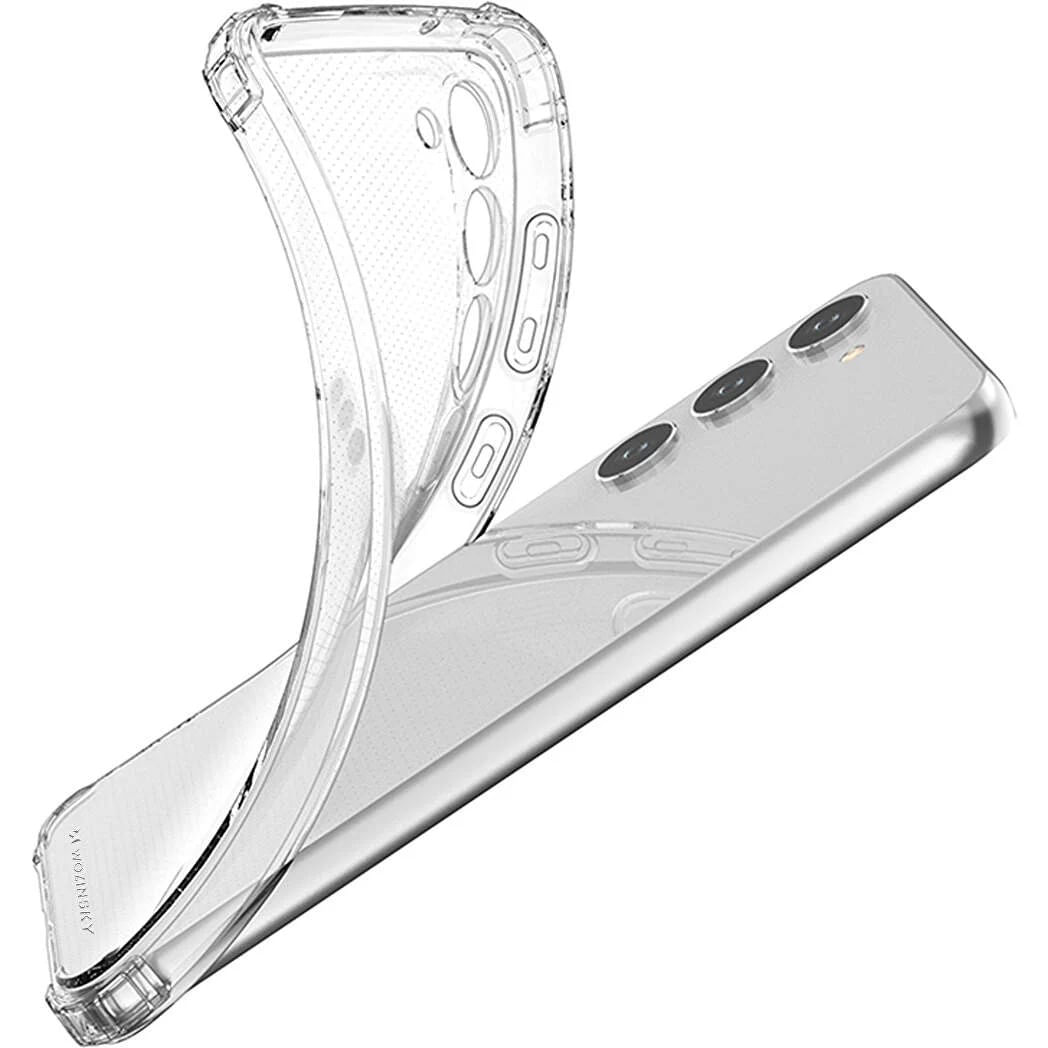 Husa de protectie Flippy, TPU, pentru Samsung A14 5G, Antisoc, Protectie colturi, Rezistenta la impact, Transparenta - 4 | YEO