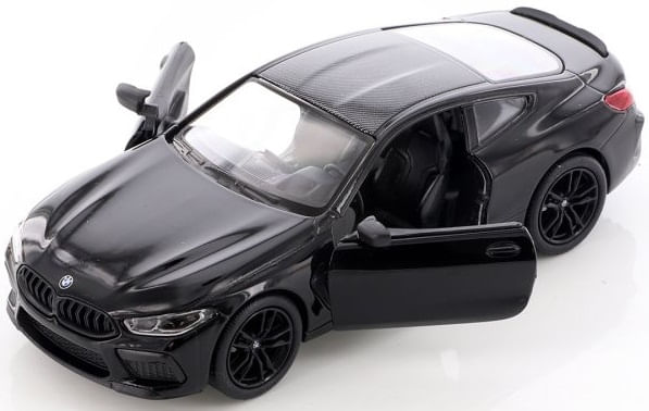 Macheta metalica Bmw M8 Competition Coupe, Kinsmart, Scara 1:38, Negru - 3 | YEO