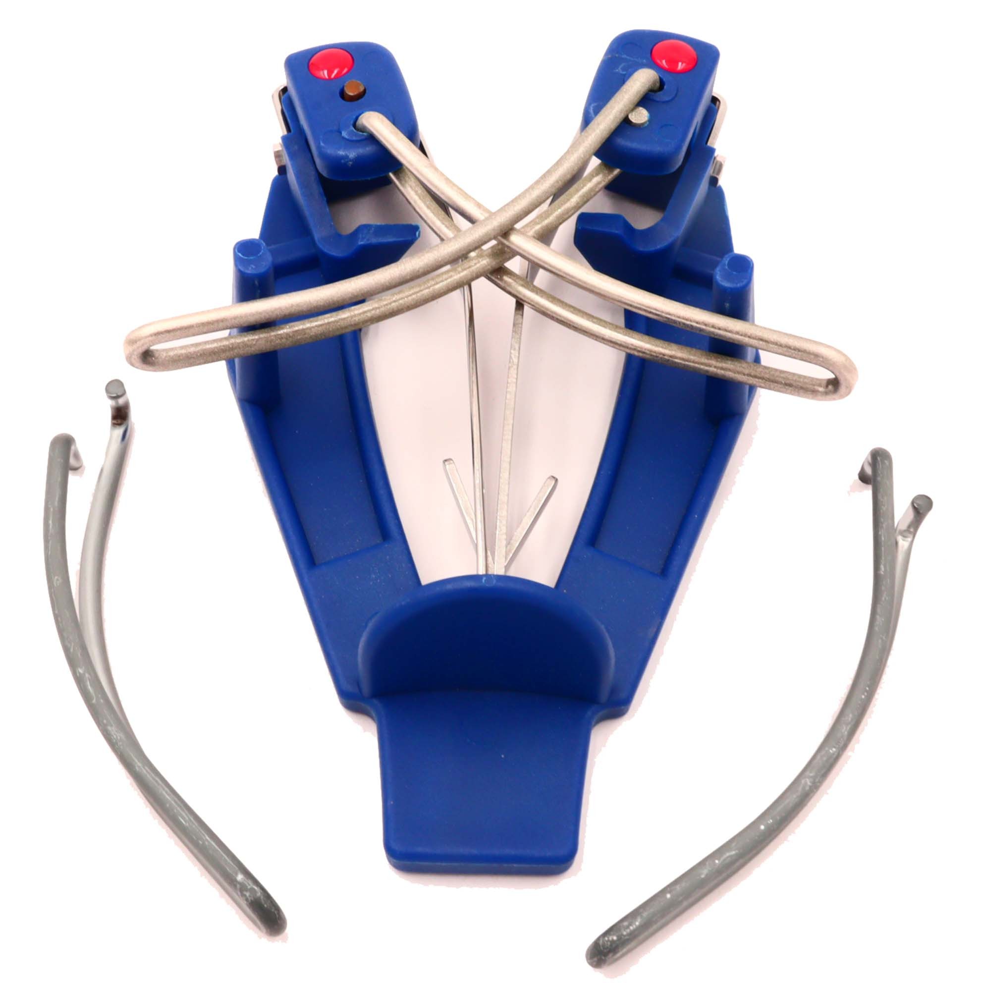 Dispozitiv ascutit cutite, ascutitor cutite Easy Sharp, albastru