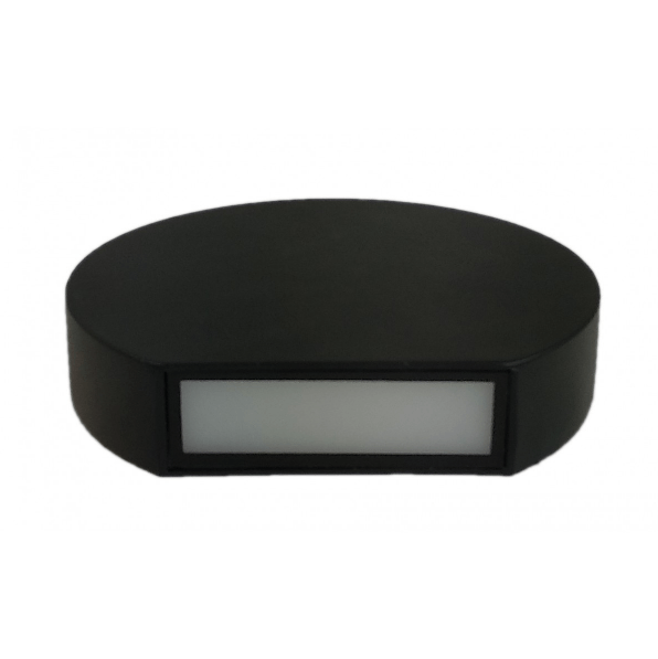 Aplica LED Perete Semicerc fi135, 7W 6400K, lumina rece, cu protectie IP65 — imaginea 3