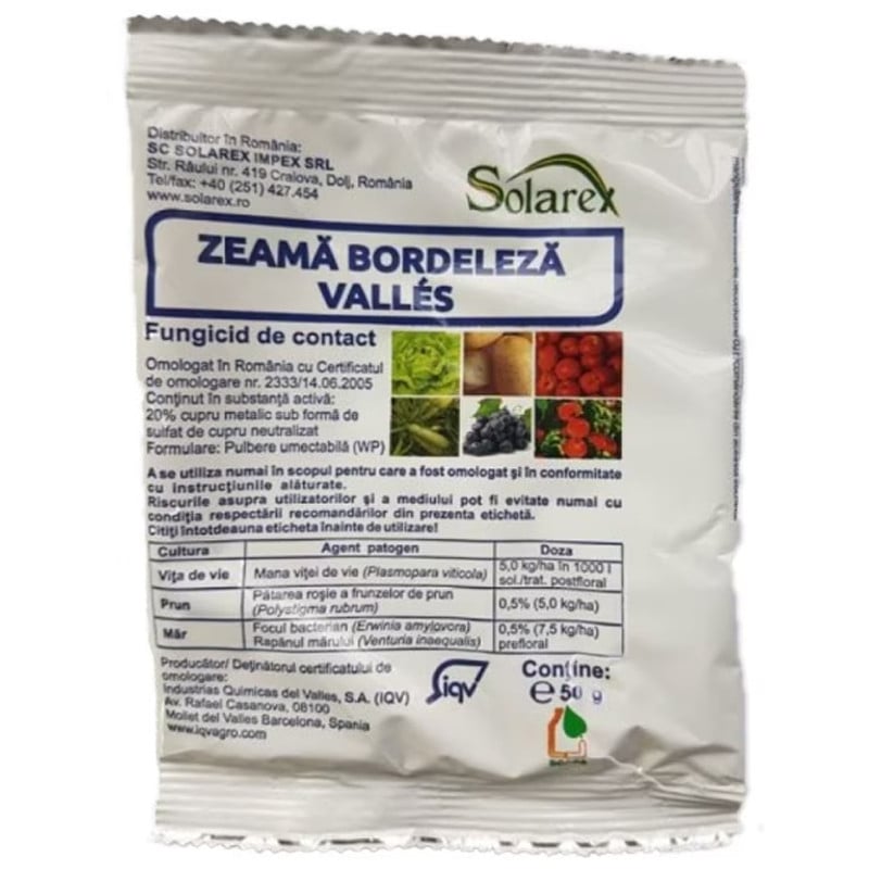 Fungicid Zeama Bordeleza 50g