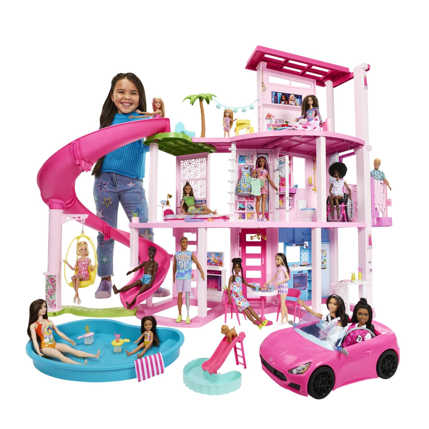 Barbie dream house casa de vis - imagine 3