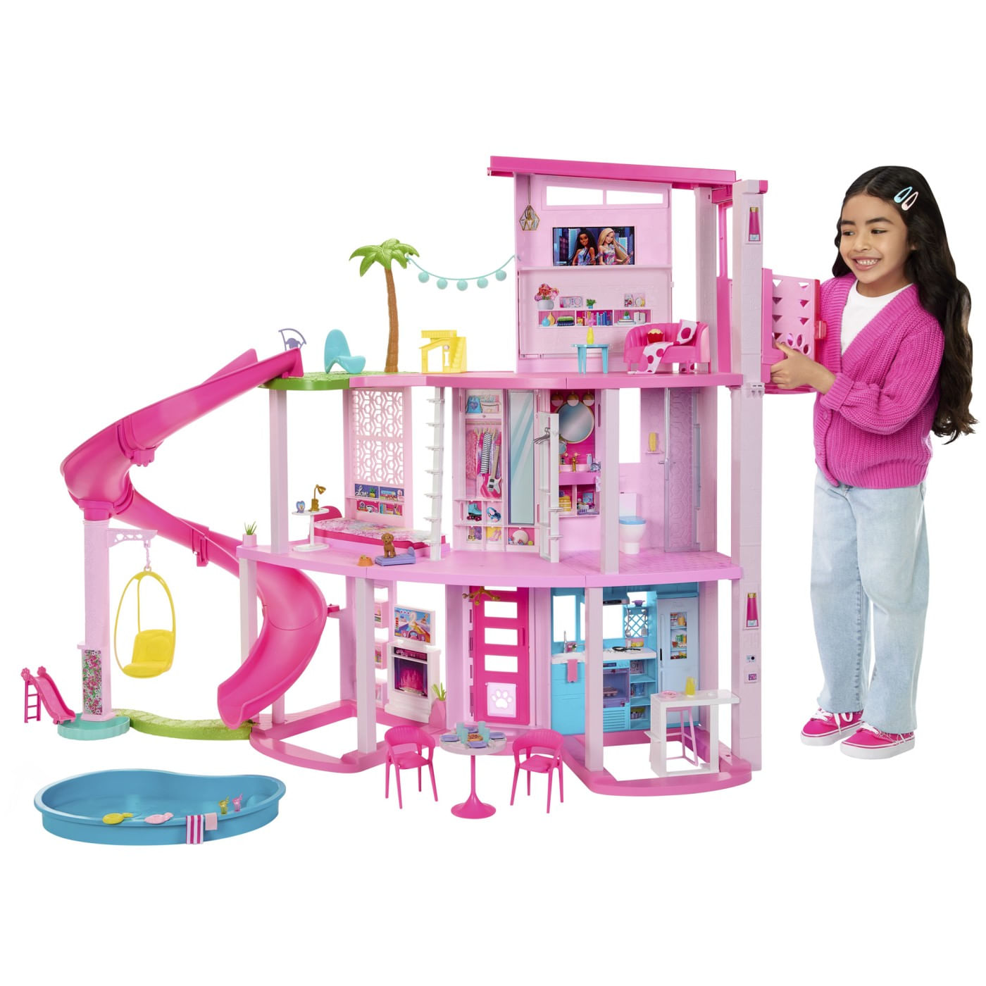 Barbie dream house casa de vis - imagine 4