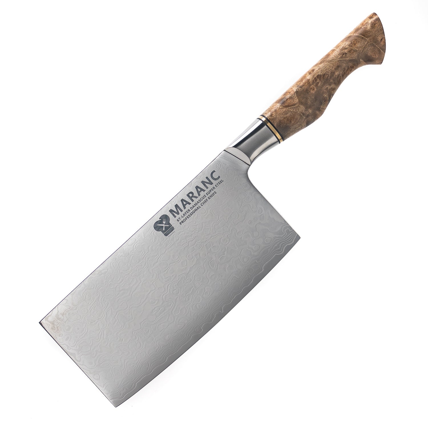 Satar profesional Maranc, otel de damasc, 18 cm, M167