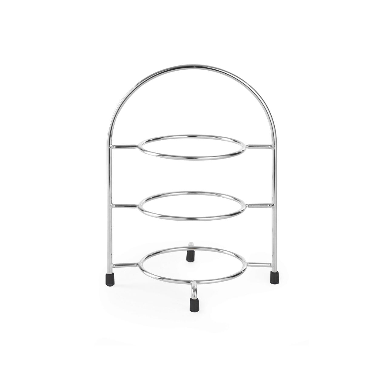 Suport servire pentru 3 farfurii cu diametru max 27.5 cm, Hendi, 290x200x(H)440 mm