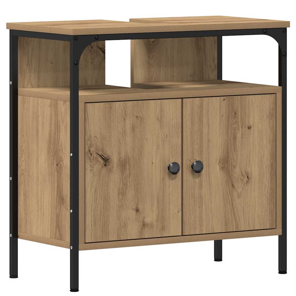 Comoda pentru chiuveta de baie Stejar Artisan lemn prelucrat
