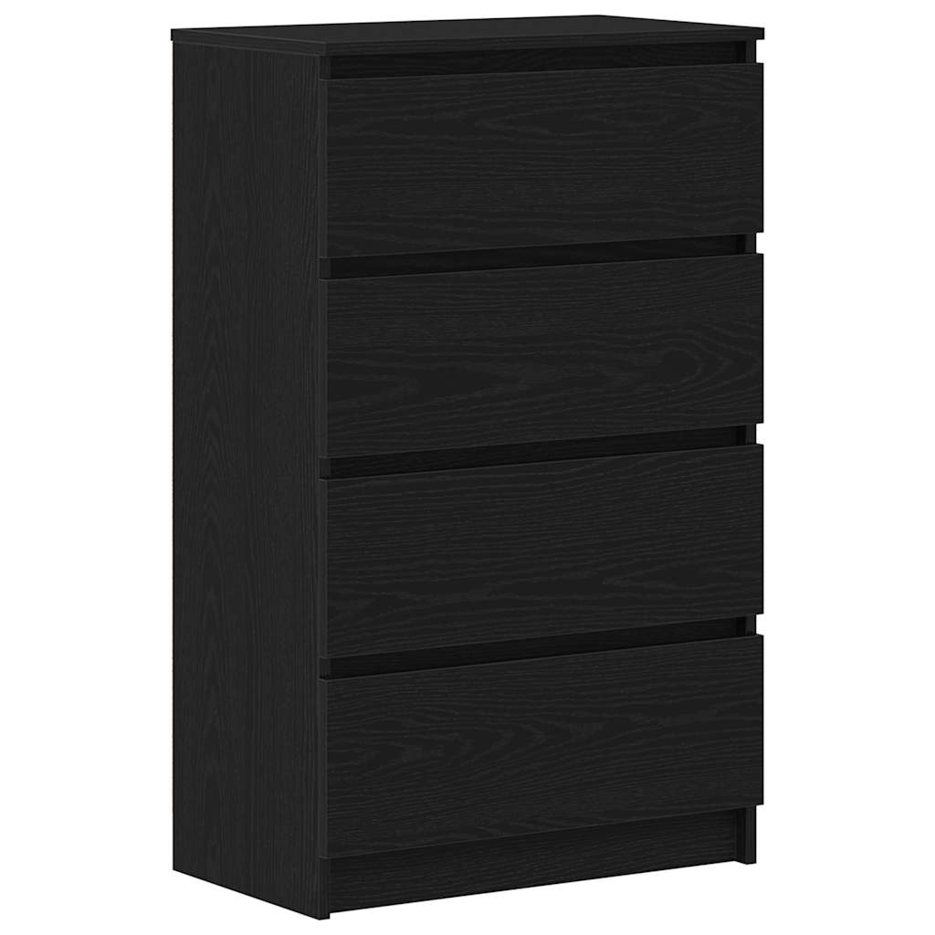 Bufeta Stejar negru 60x35x98,5 cm Lemn prelucrat