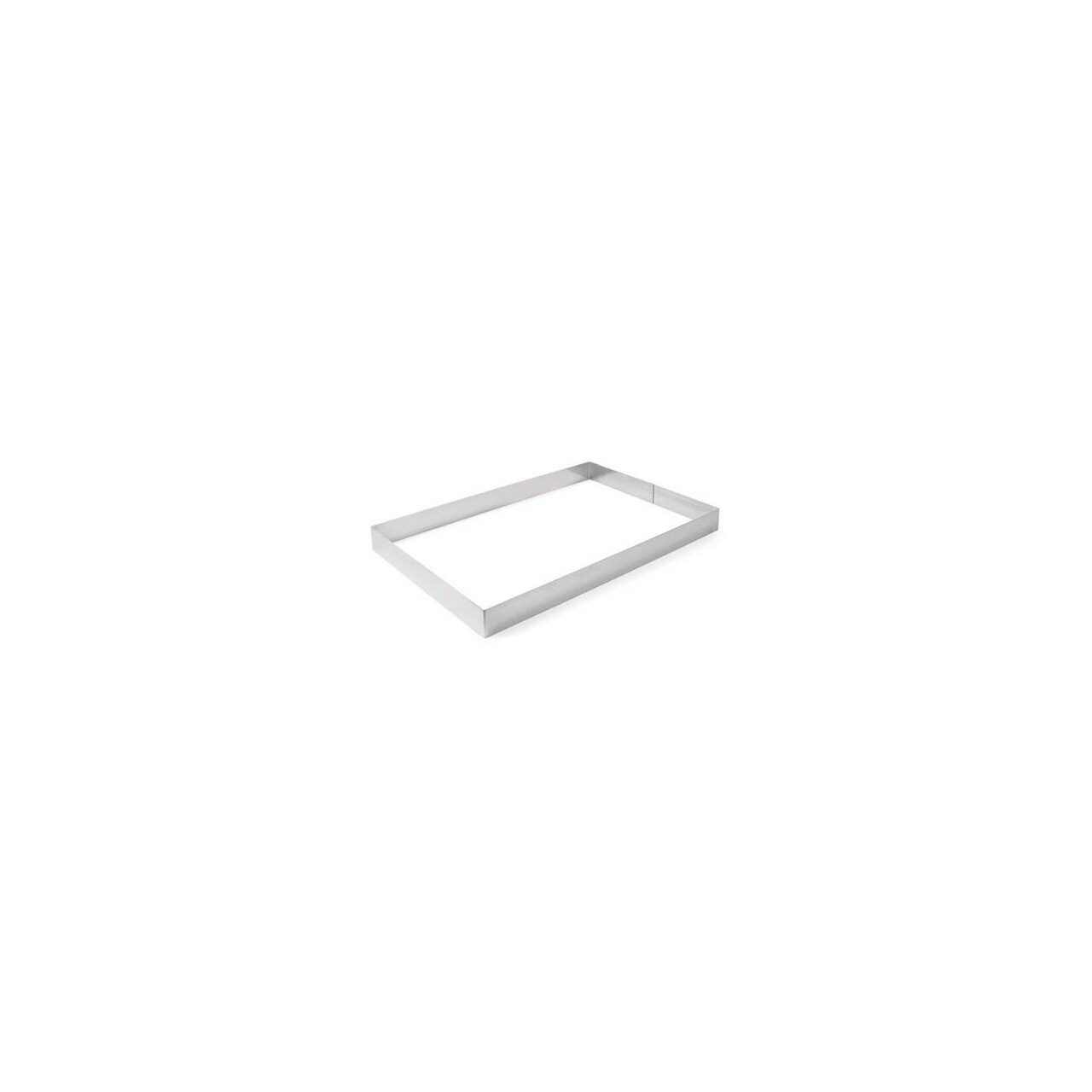 Forma dreptunghiulara din inox pentru patiserie si cofetarie, Hendi, Inox, 385x285x(H)60mm