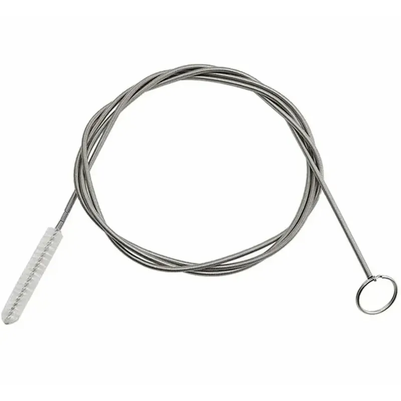 Perie pentru curatat, desfundat scurgeri, flexibila, lungime de 150 cm, Gonga® Argintiu - 2 | YEO