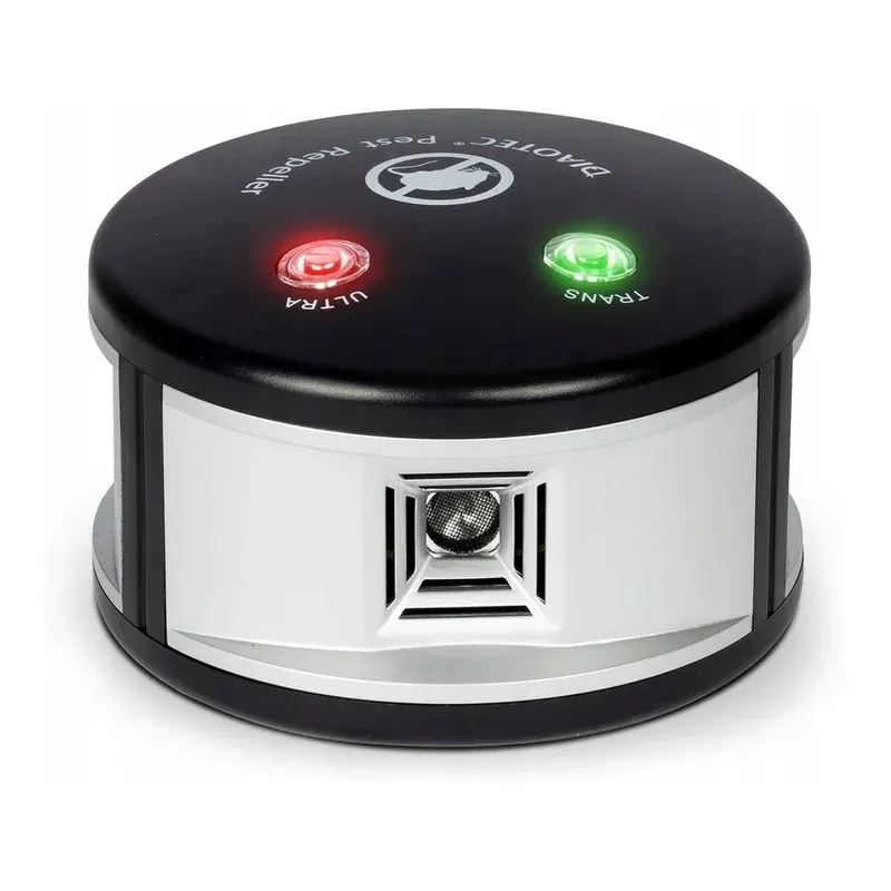 Aparat profesional cu ultrasunete anti-rozatoare, actiune la 360⁰ pana la 150m, Gonga® Negru - 4 | YEO
