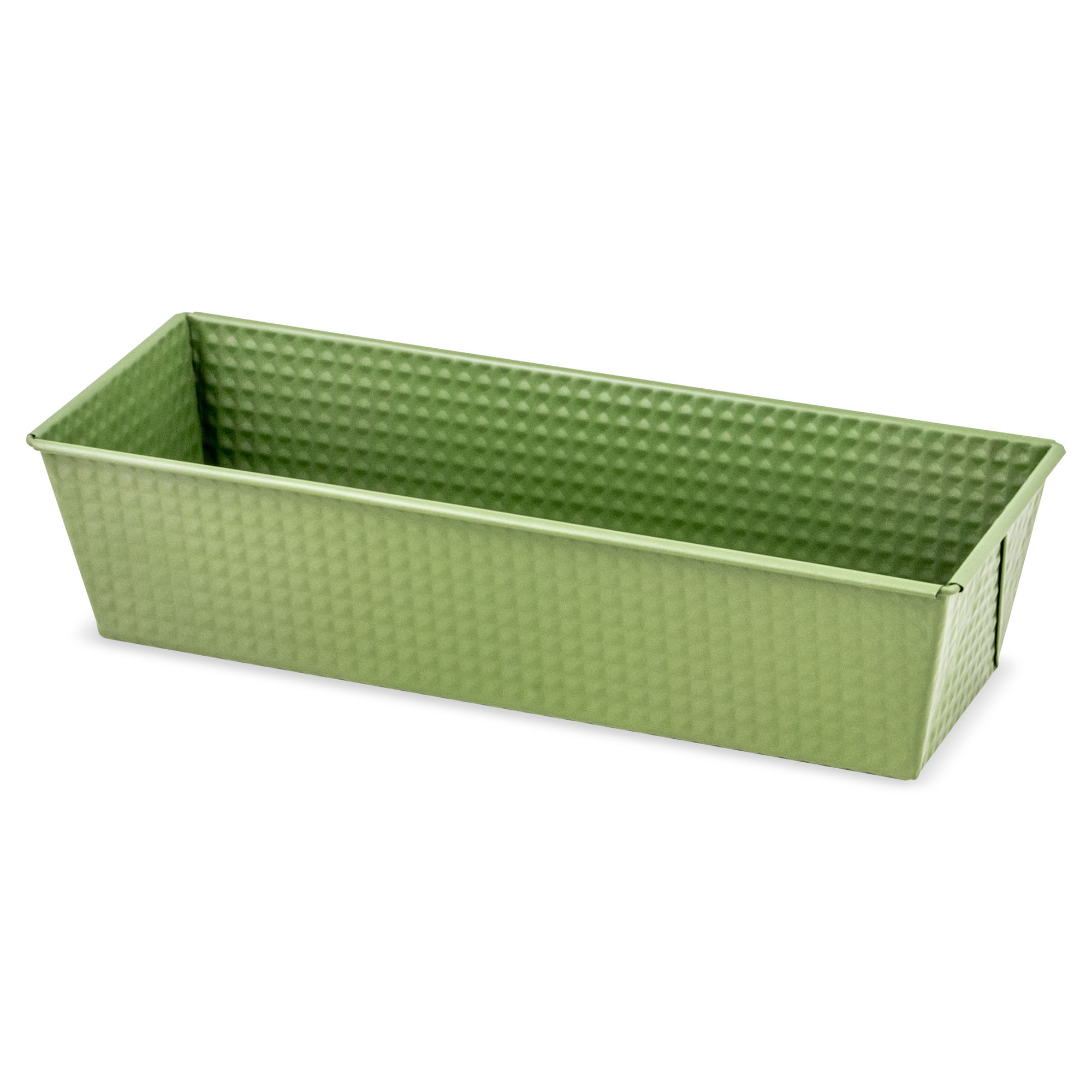 Tava de copt ZASS Gourmet, ZG-BW 02, 31x11.8x7.5cm, Otel, antiaderenta, cuptor cu gaz si/sau electric, Verde