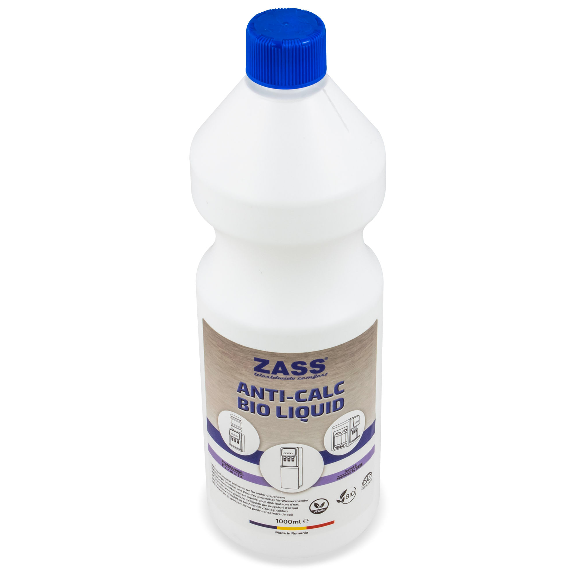 Detartrant si igienizant lichit pentru dozatoare apa, ZASS ZDL 03 -1000 ML - 4 | YEO