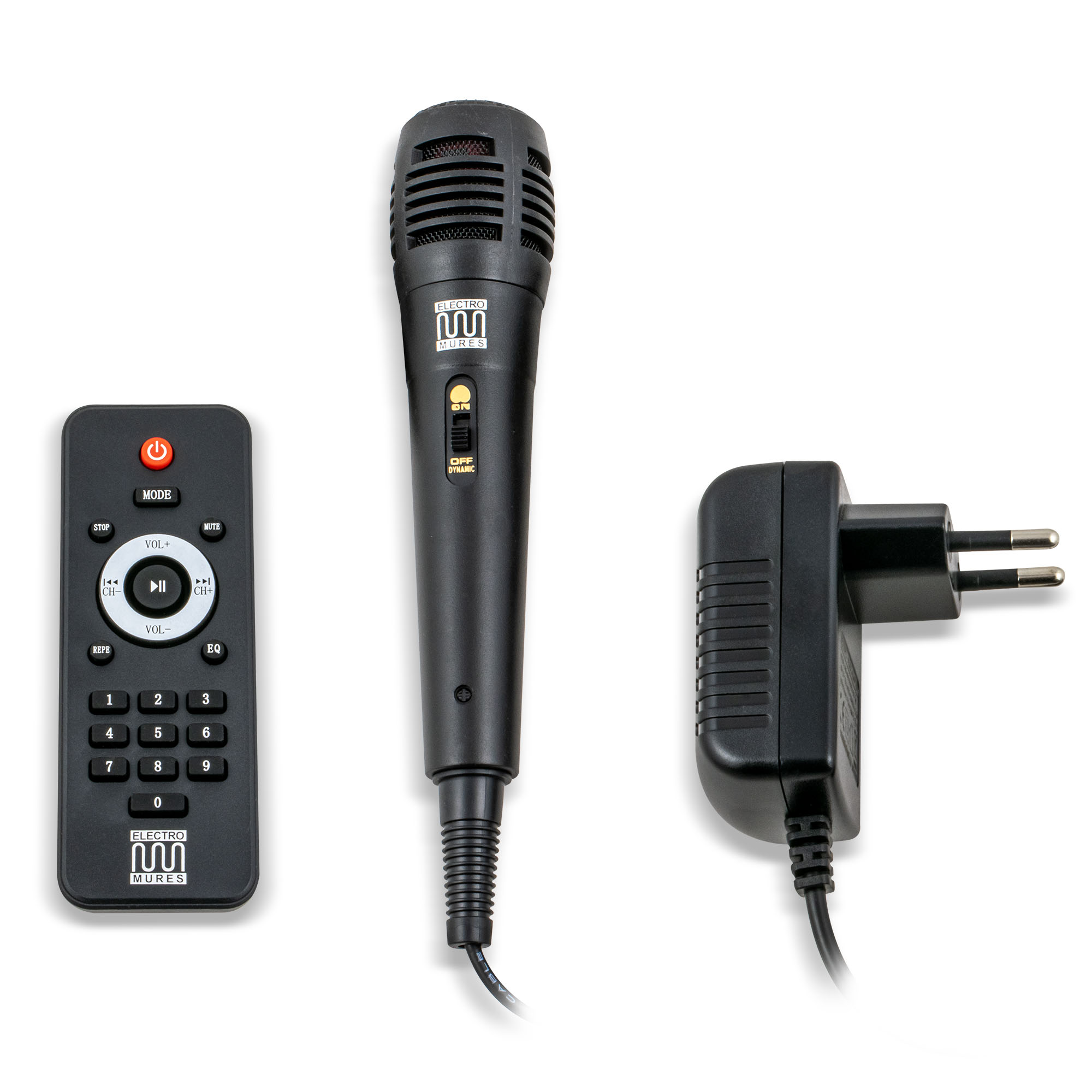 Boxa portabila Bluetooth cu microfon si telecomanda Electromures EM 1008 - 4 | YEO