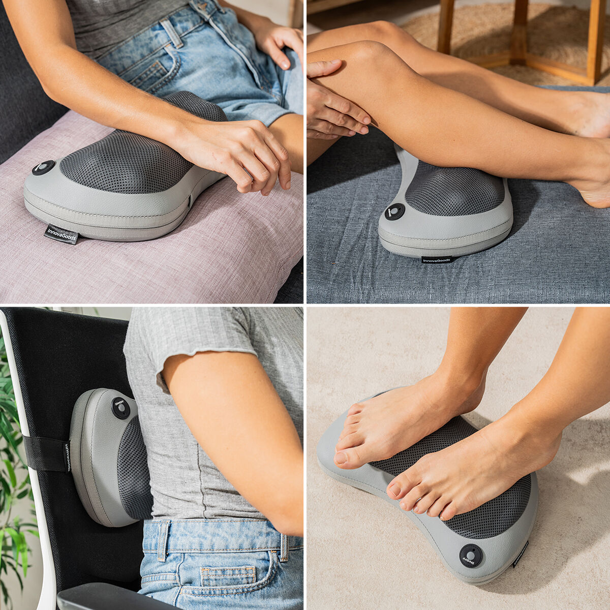 Aparat de masaj Shiatsu compact reincarcabil Kompatsu InnovaGoods - 5 | YEO
